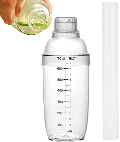 Agitateur de boissons transparentes - Shaker manuel pour smoothies épaissis, cuillère de correspondance pour tasse de café froid et shaker | Outil avec marteau au citron pour café de bar, outil p