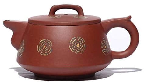 IWENZHKPA Teiera Teapot Teiera da 10,1 Once / 0,3 Litri Teiera Originale da Miniera di Fango Teiera Piccola Teiera in Stile Giapponese Teiera Bollitore