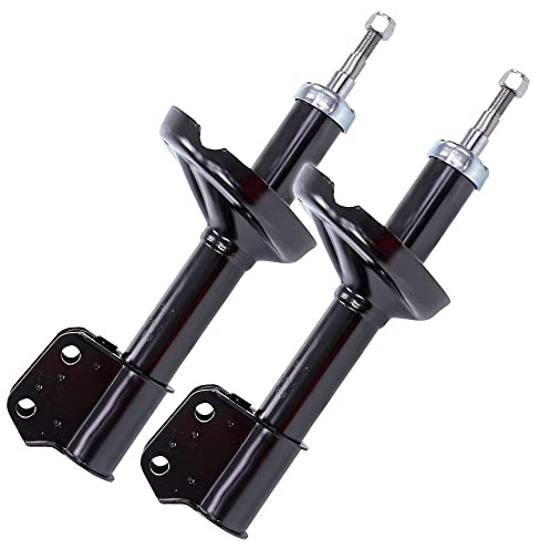 BESTPRICE 2x Öldruck Stoßdämpfer Vorne Federbein Zweirohr, Kompatibel mit NISSAN KUBISTAR (X76), KUBISTAR Kasten (X76); RENAULT KANGOO (KC0/1_), KANGOO Express (FC0/1_)