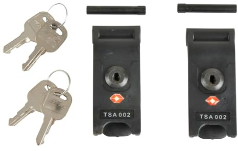 SKB TSA 1 Locking Latch Kit for iSeries Cases, Travel Approved Lock Set with Keys and Replacement Pins, Easy Install Upgrade for Luggage Security