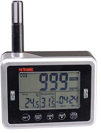 ROTRONIC CL11 Tischmessgerät für CO2 Set Feuchte und Temperatur, grau