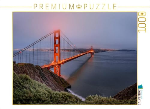 Puzzle · Golden Gate Bridge zur frühen Morgenstunde | 1000 Teile · Lege-Größe 64 × 48 cm · CALVENDO Puzzle
