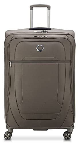 DELSEY PARIS - Helium DLX - Valise Grande Taille Souple Extensible - 77x49x33 cm - 115 litres - L - Moka