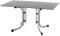 Siena Garden Sola Klapptisch 140x90 cm Silber