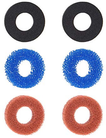 EMSea 3 Paar Zielhilfe Schwammringe kompatibel mit PS4 PS5 / XBOX Konsole Controller Hohe Präzision 3 verschiedene Stärken