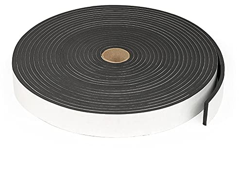 Redi-Guard Sponge Neoprene Stripping W/Adhesive 1in Wide X 3/8in Thick X 25ft Long