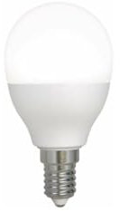 Deltaco Smarte LED Birne, passend für E14 Fassungen, dimmbar, Nennleistung 5W, Lichtfarbe weiß (SH-LE14G45W)