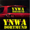 myrockshirt Dortmund YNWA Aufkleber 60x30 cm You`LL Never Walk Alone Fan Sticker