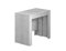 Mobelcenter - Mesa de Comedor Consola Extensible, Mesa para Salón recibidor o Cocina, Mesa Fuelle Extensible, Color Cemento (1127)