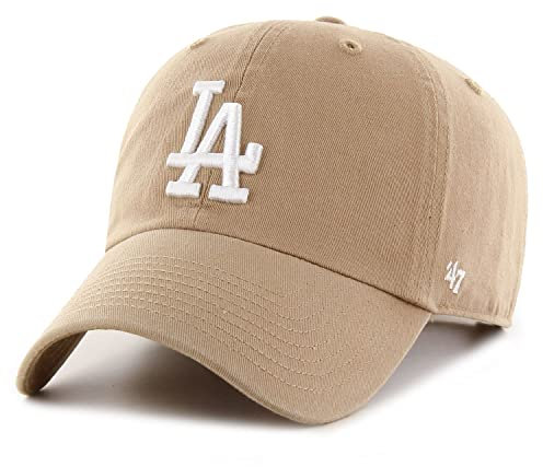 '47 Brand Strapback Cap - CLEAN UP Los Angeles Dodgers Khaki