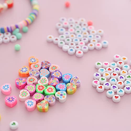 HERZWILD Bienen Perlen Schmetterlinge Perlen zum Auffädeln 300pcs Pilze perlen schmetterling perlen für Schmuck Basteln (bienen)