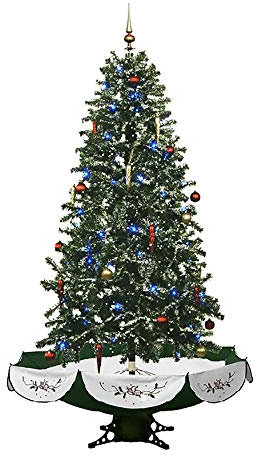Weihnachtsbaum, schneiter Weihnachtsbaum, Plug-in-automatischer Schneefall, mit Musik zur Simulation der Schneeszene, Dekorationsdekorationen, Kinder