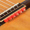 Retenedores color rojo brillante de cuerda de nailon para guitarra clasica, guitarra flamenca acústica eléctrica ukulele guitarras beads