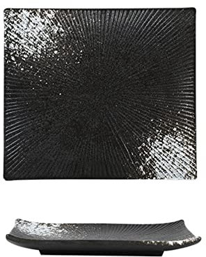 Plato de curry de cerámica para helado azul, plato ovalado de cerámica, plato de pescado doméstico, plato de cena Simple, plato de verduras