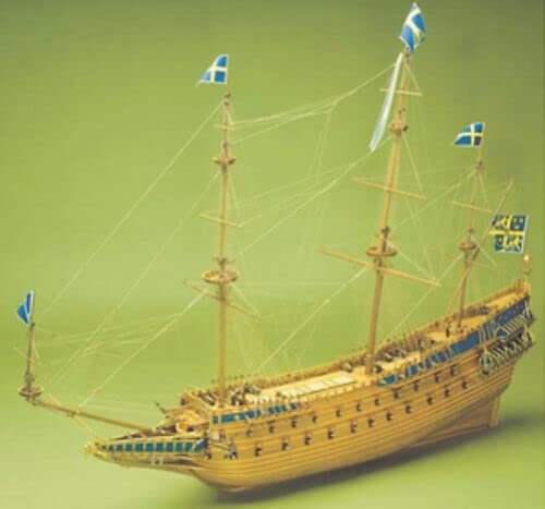Generico Mantua Model 737 - VASA Galeone Schwedisch - 1:60 - Montagesatz zur Montage - Segel nicht im Lieferumfang enthalten