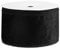 VEYLIN Black Satin Ribbon 63mm, 9m(10 Yards) Double Sided Solid Colors Velvet Ribbon for Christmas Tree Decoration DIY Craft
