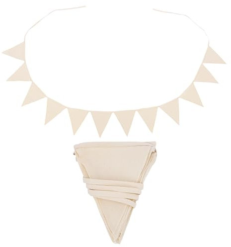 Wimpelkette Kinderzimmer 4m - Girlande Outdoor - Wimpelkette Outdoor Wetterfest Ideal für jeden Anlass - Wimpel Bietet eine Einzigartige Dekoration
