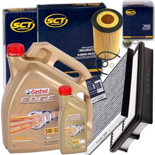 BandelOne enthält Filterset 5W30 Öl passend für Tucson Jm Sportage 2.0 Crdi