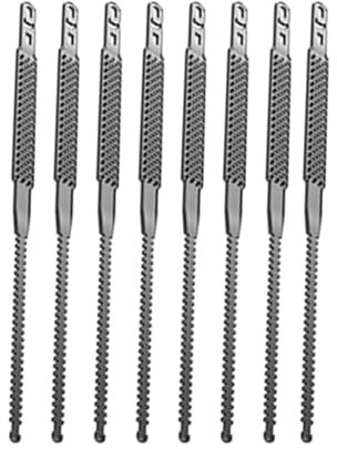 kiskick Easy Installation Tire Chain Cold Weather 8pcs Car Snow Thickened Adjustable Universal Suv Truck Off-road Vehicle Pickup Auto Wheel Emergency Security Black 8pcs
