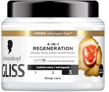 Gliss Total Repair Mask 400ML for Damaged Hair
