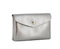flora & co - Porte-Monnaie Et Cartes en Similicuir Irisé Brillant - Portefeuille Pochette Format Mi-Longue À Magnétique - Pratique Léger - Taupe Clair