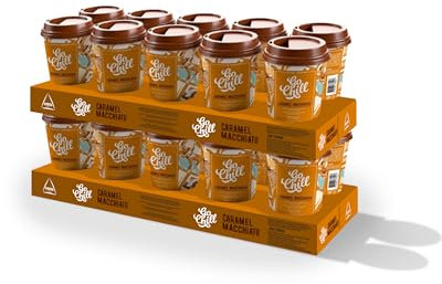 Go Chill Pack Caramelo Machiato - Café Listo Para Tomar - 20 unidades x 230 ml