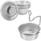 DcYourHome Grease Cup with Clip and 10-Pack Aluminum Drip Liner for Kenmore Grills and Others