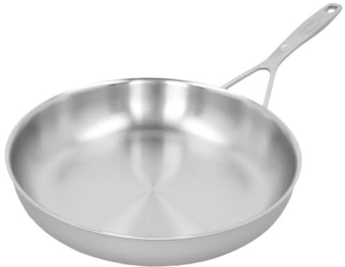 demeyere Industry 5 Bratpfanne 28 cm; Höhe 5,8cm; 18/10 Edelstahl; Silber