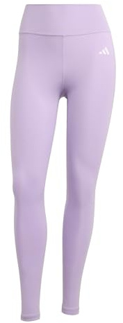adidas Women's Optime Essentials Stash Pocket Full Length Leggings, Powder Plum, XS