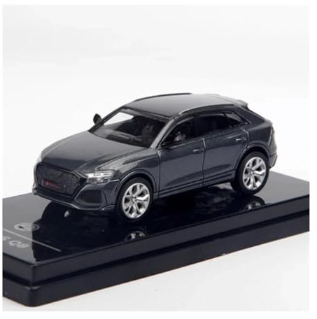 ZHRDWE 1:64 Per Nardo Q8 RS Modello In Lega Grigia In Miniatura Regalo Souvenir Per Adulti In Esposizione Statica Auto Giocattolo