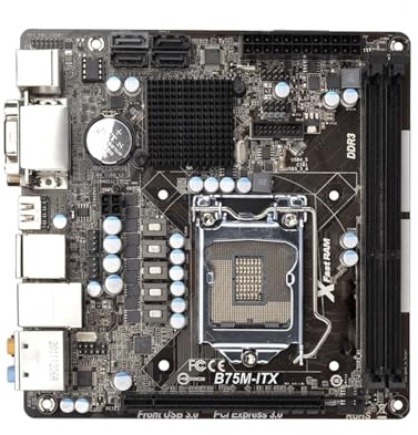 Motherboard Scheda madre Fit For Asrock B75M-ITX B75 LGA 1155 DDR3