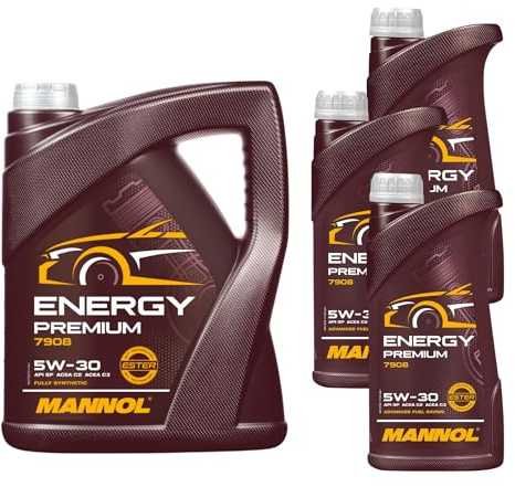 8 Liter Original MANNOL Energy Premium 5W-30 API SN/CF Motoröl Engine Oil Öl