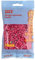 Hama Perlen 207-29 Bügelperlen Beutel mit ca. 1.000 Midi Bastelperlen mit Durchmesser 5 mm in Violettrot, kreativer Bastelspaß für Groß und Klein, Claret