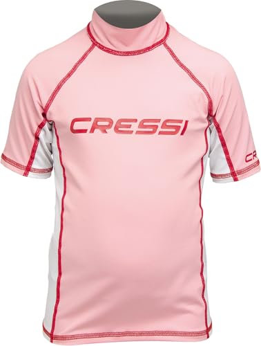 Cressi LW476910 Camiseta, Unisex, Rosa, M/3 (Talla del Fabricante:8-9 años)