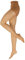 Nur Die Wie eine zweite Haut - Ohne Bund Strumpfhose 20 DEN transparente Fein-Strumpfhose ohne Bund seidig matte Optik Damen, amber, L