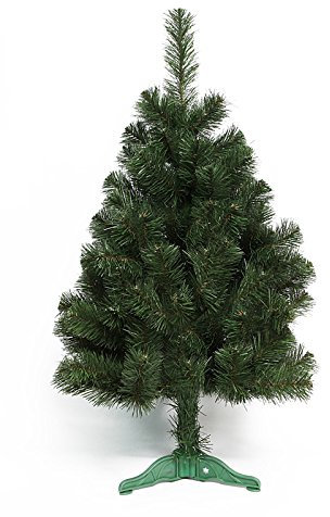 DecoKing 52587 80 cm Künstlicher Weihnachtsbaum Tannenbaum Christbaum grün Tanne Lena Weihnachtsdeko