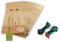eVendix Filterset kompatibel mit Vorwerk Kobold VK 118, 119, 120, 121, 122: 10 Staubsaugerbeutel ähnlich FP118-122 + 1 Rundbürsten ET 340, EB 350, EB 351 (1 Paar)