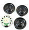 Aexit 4Pcs 0.5W 8 Ohm 26mm Round Metal Shell Internal Magnet Speaker Mini Electronic Toy Music Player Audio Amplifier (5fe841895589f26bd7e8530e421eed19)