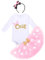 Baby Mädchen 1. Geburtstag Outfit Maus Kostüm Baumwolle Langarm Body Strampler Prinzessin Gepunktet Tütü Tüll Rock Stirnband 1 Jahr Party Herbst Winter Bekleidungsset Fotoshooting Rosa - One 1 Jahr
