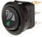 Liseng Interruttore Rotondo a 3 Pin Rocker/parcheggio sensore Posteriore Anteriore Posteriore