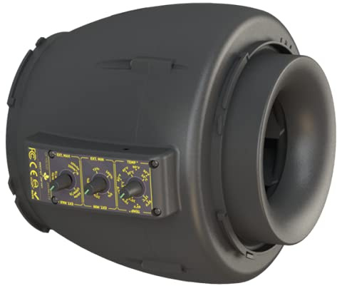 SECRET JARDIN DF16 Extractor EC Fan 150/250/350m3/h Temp. Controlled