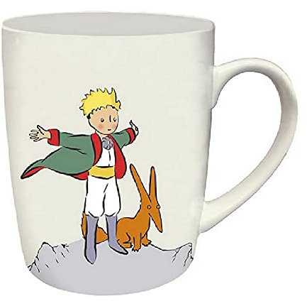 Kiub porcelain mug (The Little Prince with Rose)