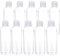 Palm Safe 10 pcs 100ml/3.5 OZ Clear Plastic Travel Bottles Durable Strong Recyclable BPA Free Storage Bottles, Empty Refillable Containers with Flip Cap Leak Proof for Toiletries, Creams, Lotions