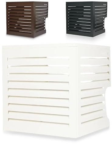 AirDeko HVAC AC Cover, Decorative Aluminum Condenser Cover, Outdoor
