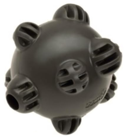 ECOMFY Oliv-Ökologisches Kauspielzeug für Hunde, Snack Ball 8,5 cm - umweltfreundliches Kauspielzeug für Hund, Langfristig Spiel, interaktive Dosierung von Leckereien, Zahngesundheit,