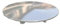 BONOMINI Cover Cromo per PILETTA Doccia Foro 90 MM Foro 90 mm