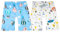 MOEMOE BABY 2 Packs Windelhose für Kinder hohe Taille Nachts Bettnässen Töpfchen Trainingshose 2 Stück Lernhose Trainerhosen L/4-8 Jahre