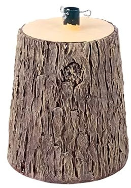 Wintem Base in Tronco Naturale per Albero di Natale 33x27xH41+5cm - Adattato a Diverse Tipologie di Alberi è Ideale per Ogni Arredamento e per Rendere Le tue Decorazioni Natalizie Uniche