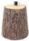 Wintem Base in Tronco Naturale per Albero di Natale 33x27xH41+5cm - Adattato a Diverse Tipologie di Alberi è Ideale per Ogni Arredamento e per Rendere Le tue Decorazioni Natalizie Uniche