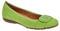 Gabor Damen Klassische Ballerinas, Frauen Flats,Slip-ons,Freizeitschuhe,sportlich,Ballerinen,Pumps,Halbschuhe,Slipper,Granny Green,39 EU / 6 UK